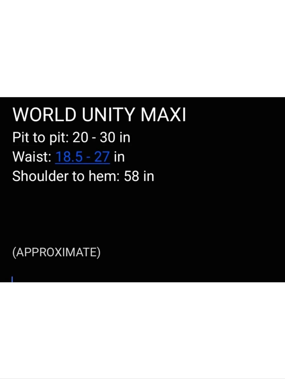 WORLD UNITY Boho Summer Resort Sleeveless V-Neck Maxi Dress, Stretchy, Size XL - Picture 15 of 15